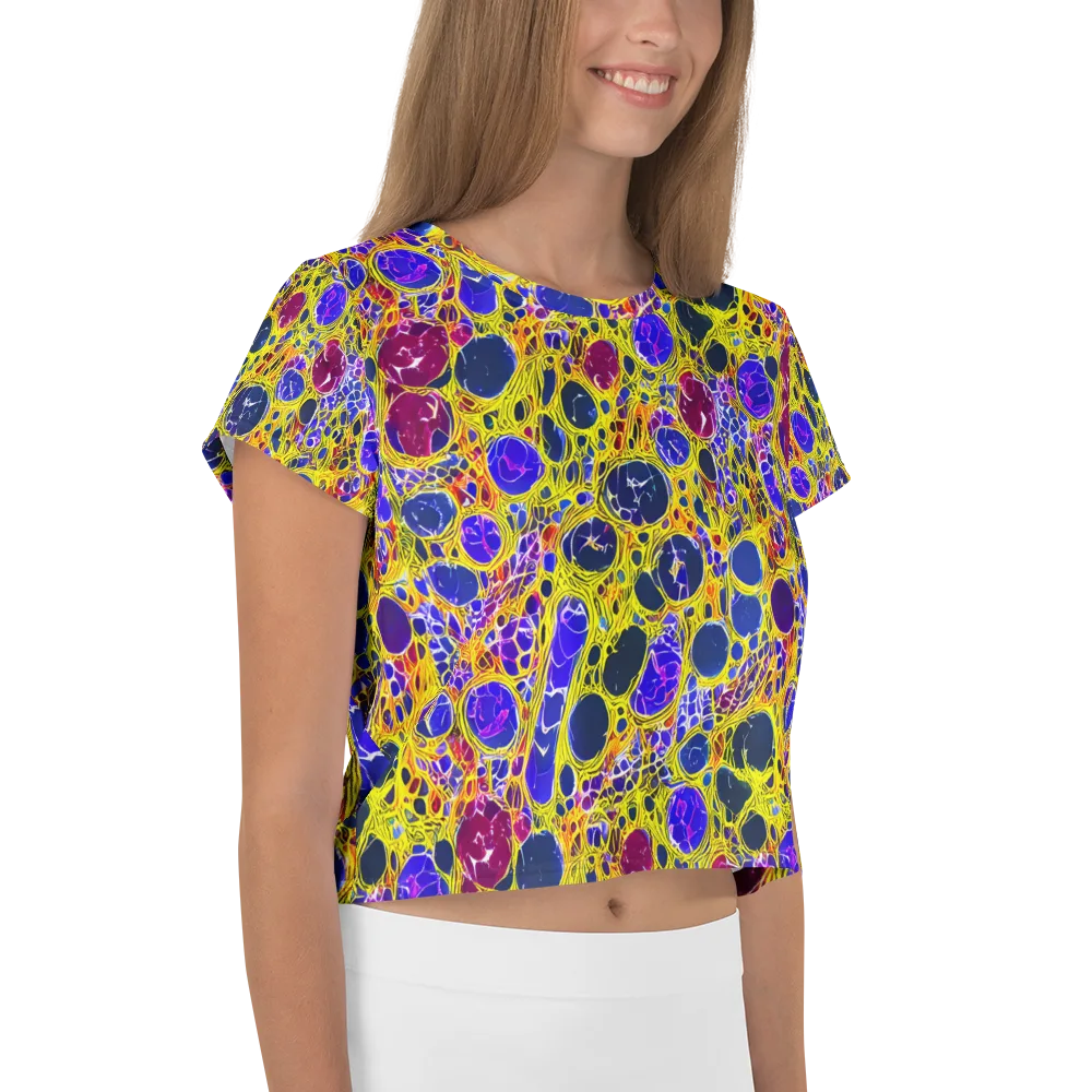Electric Cellular on Crop Tee — Right