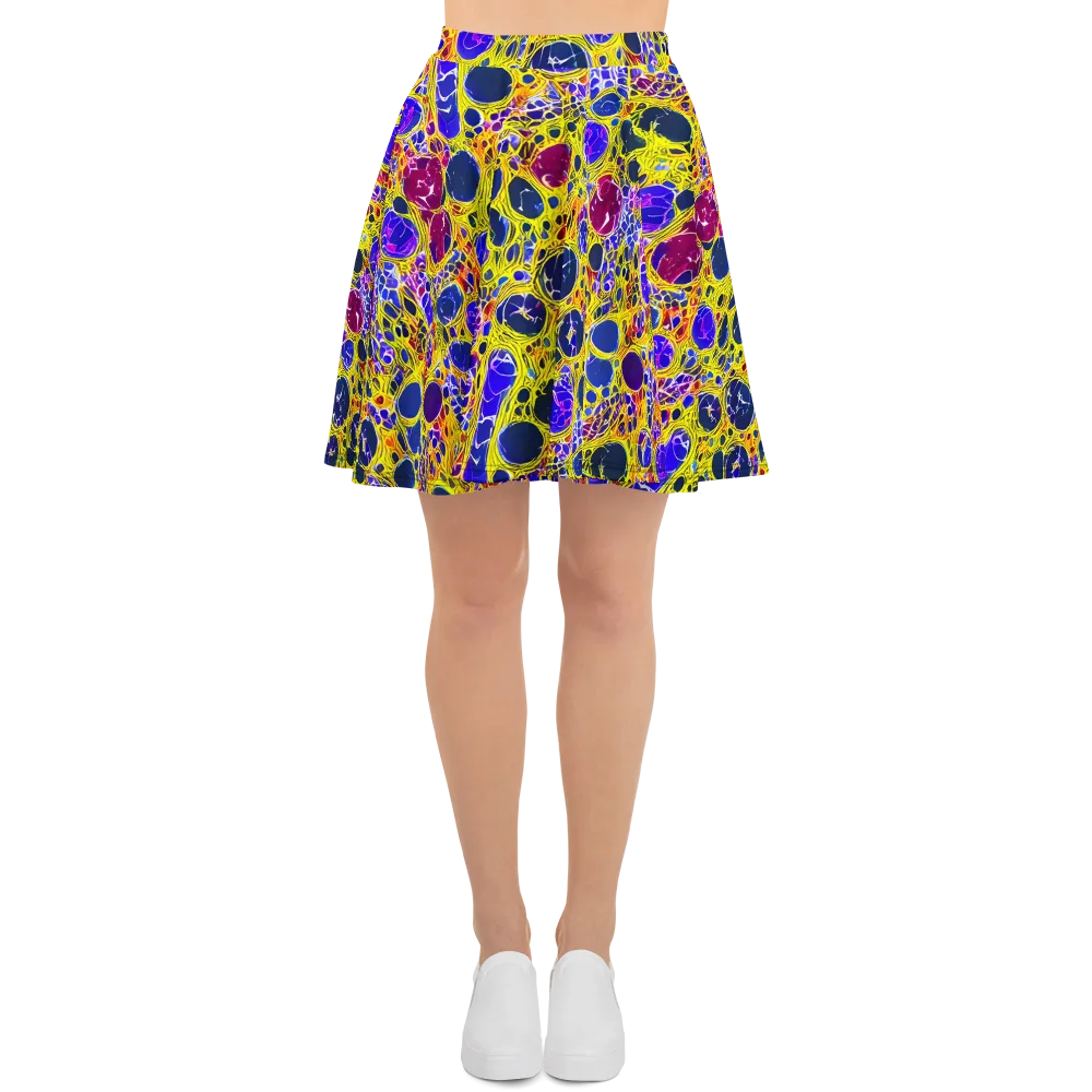 Electric Cellular on Skater Skirt — Front
