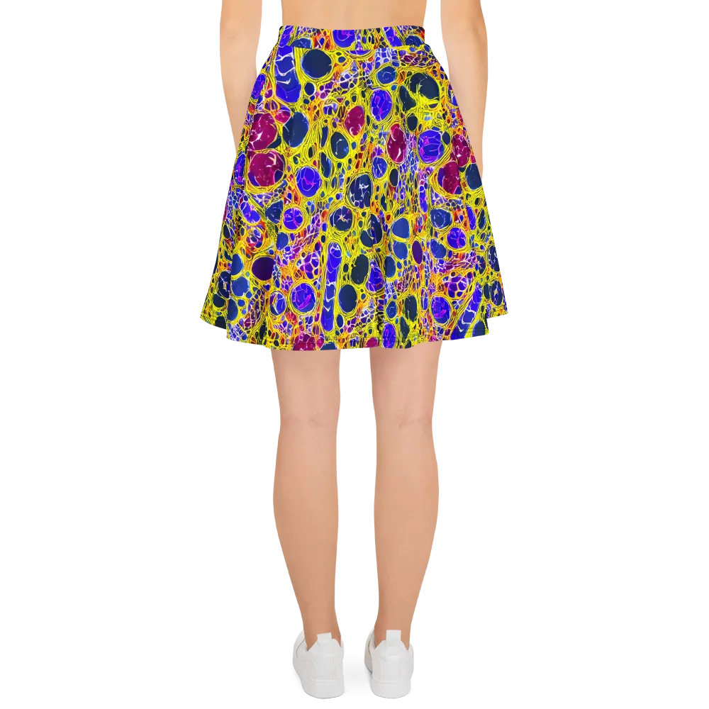 Electric Cellular on Skater Skirt — Back