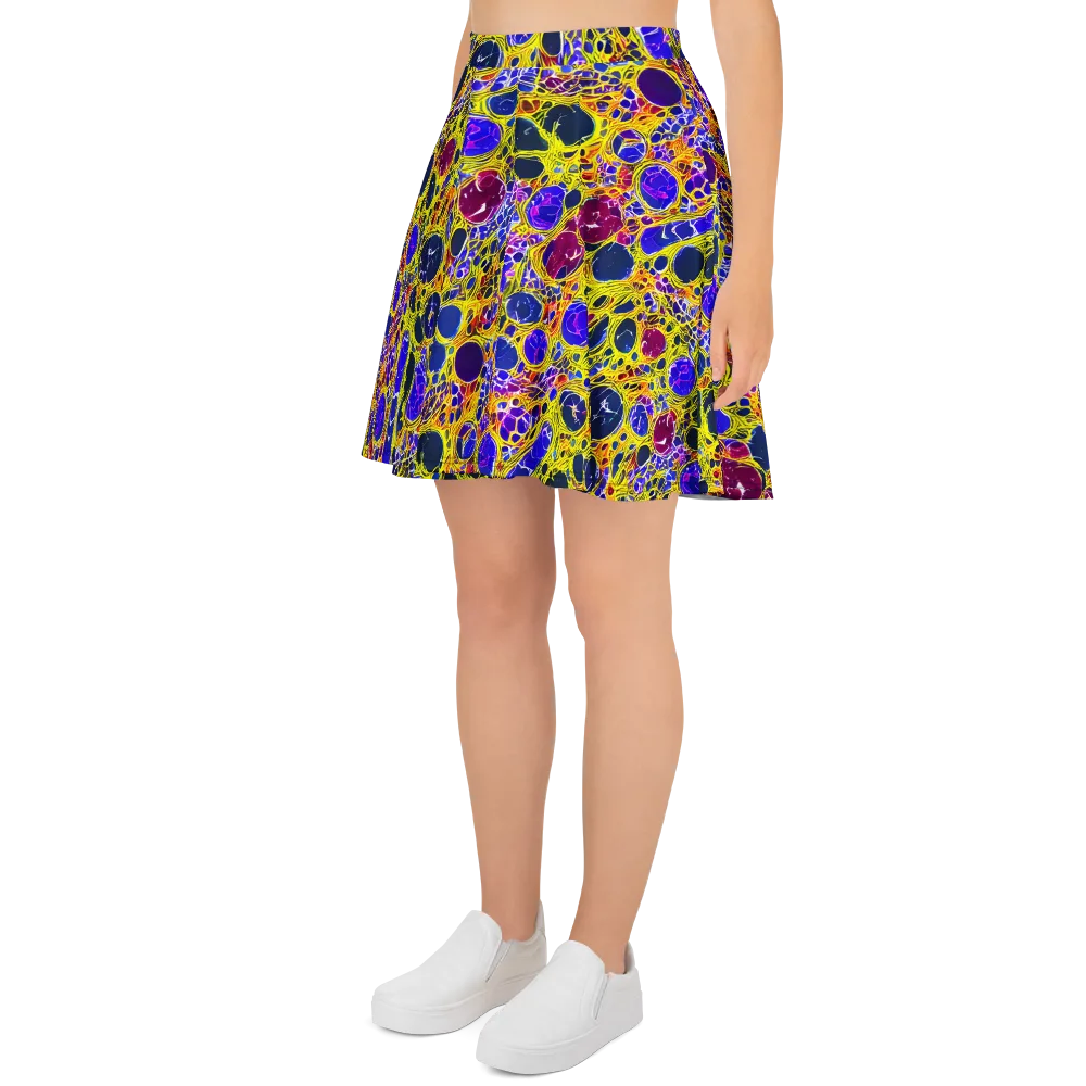 Electric Cellular on Skater Skirt — Left