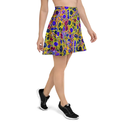 Electric Cellular on a Skater Skirt