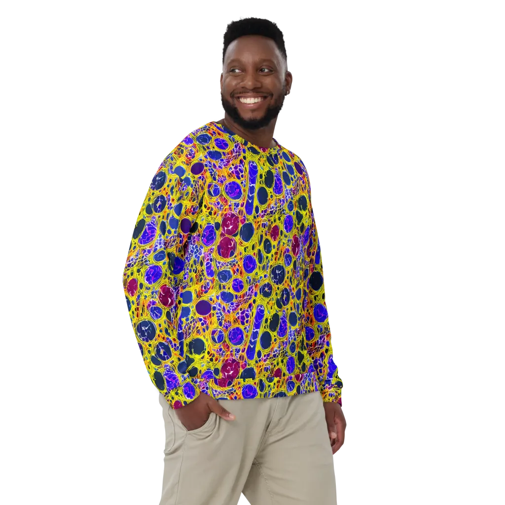 Electric Cellular on Sweatshirt — Front