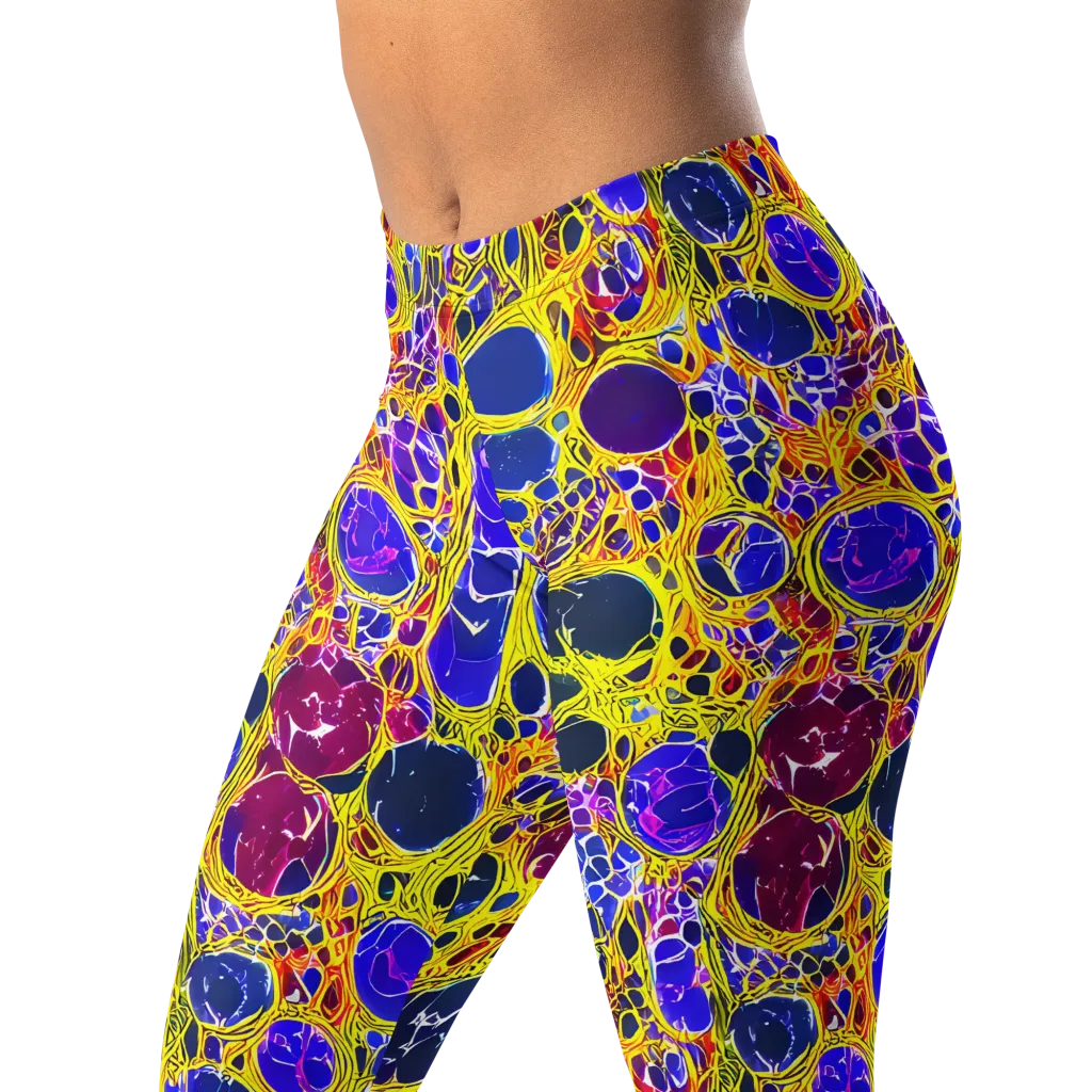 Electric Cellular on Leggings — Left Front