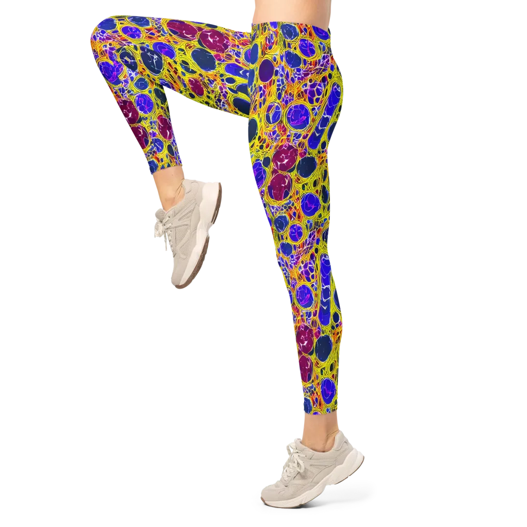 Electric Cellular on Leggings — Left