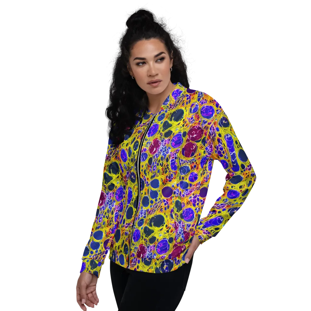 Electric Cellular on Bomber Jacket — Left