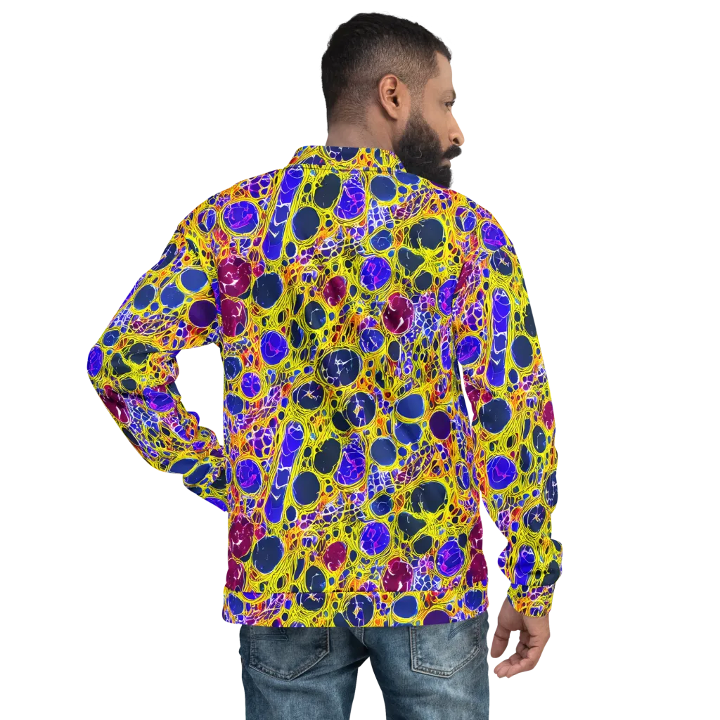 Electric Cellular on Bomber Jacket — Back