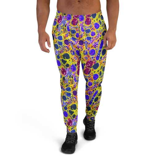 Electric Cellular on a Men's Joggers