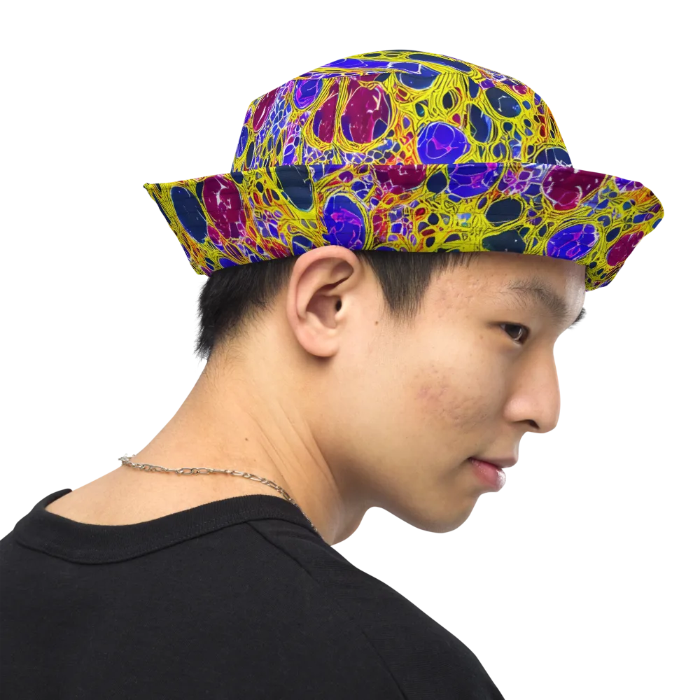 Electric Cellular on Reversible Bucket Hat — Right Outside