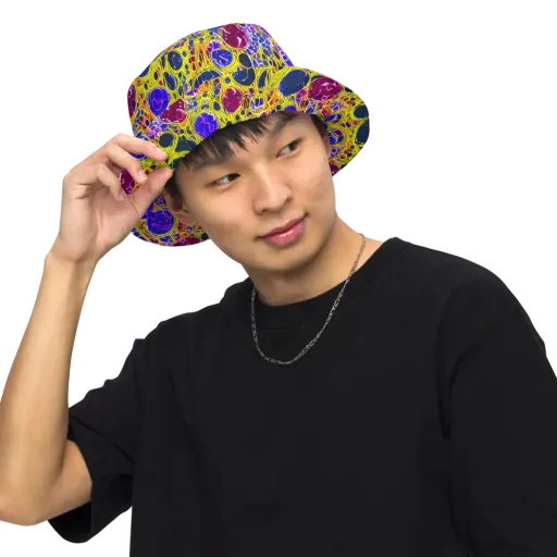 Electric Cellular on a Reversible Bucket Hat