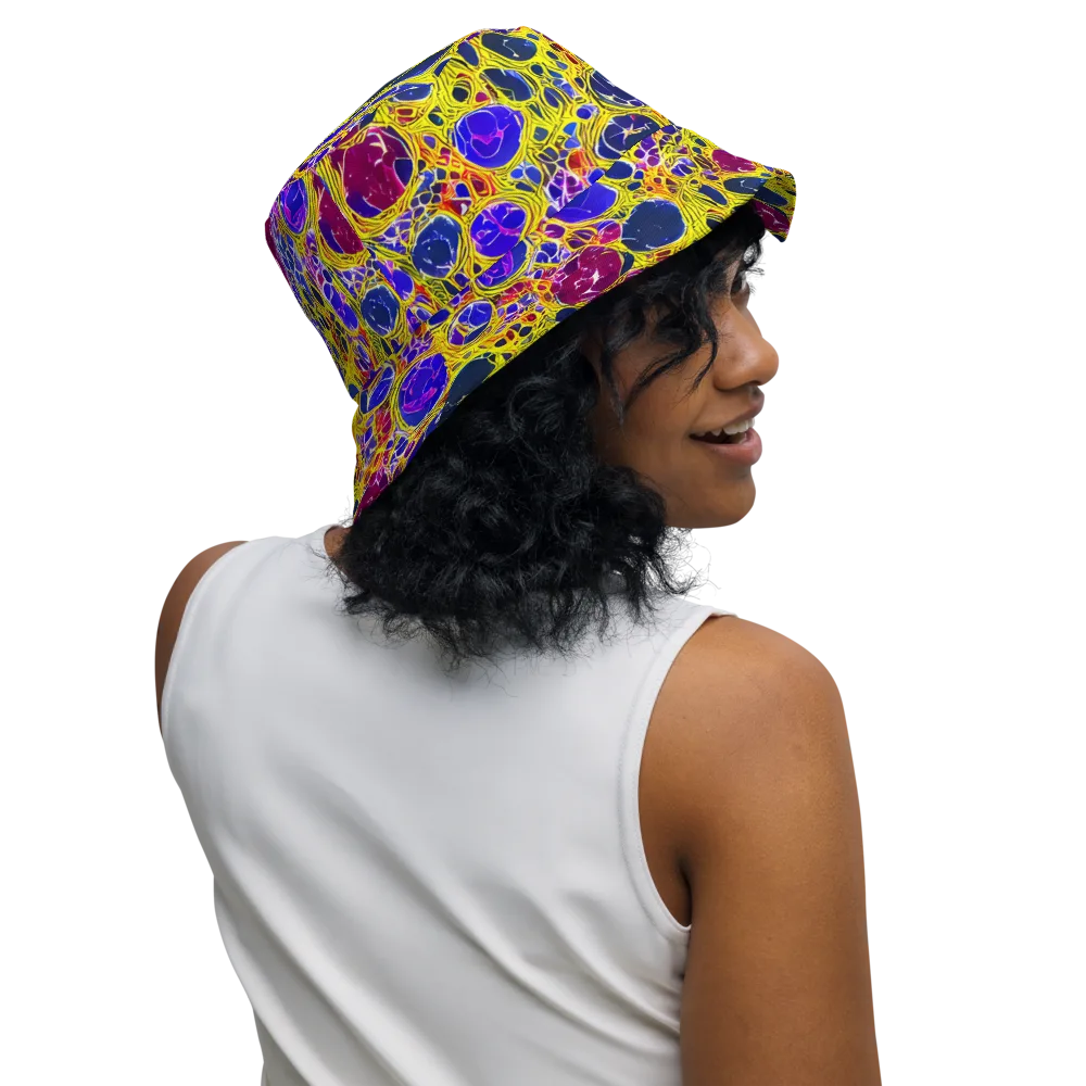 Electric Cellular on Reversible Bucket Hat — Right Outside