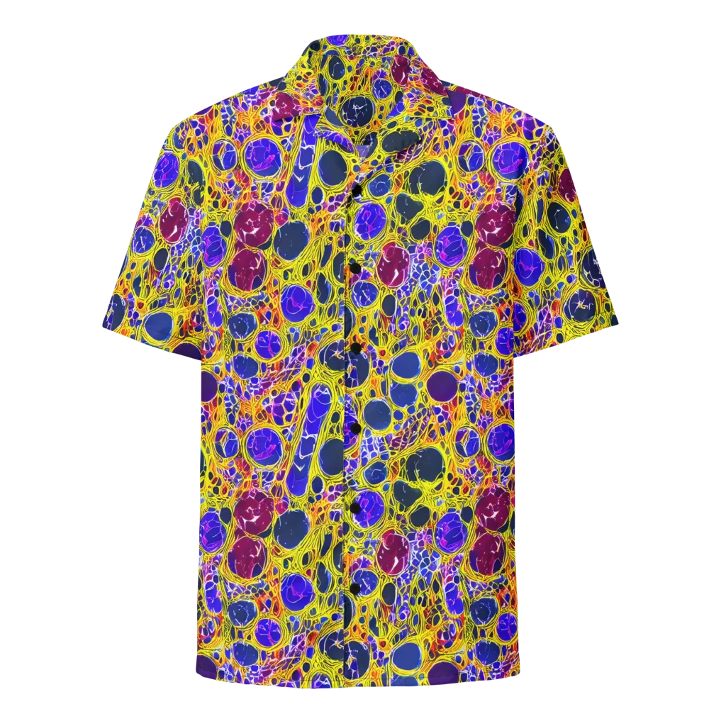 Electric Cellular on Button Shirt — Front