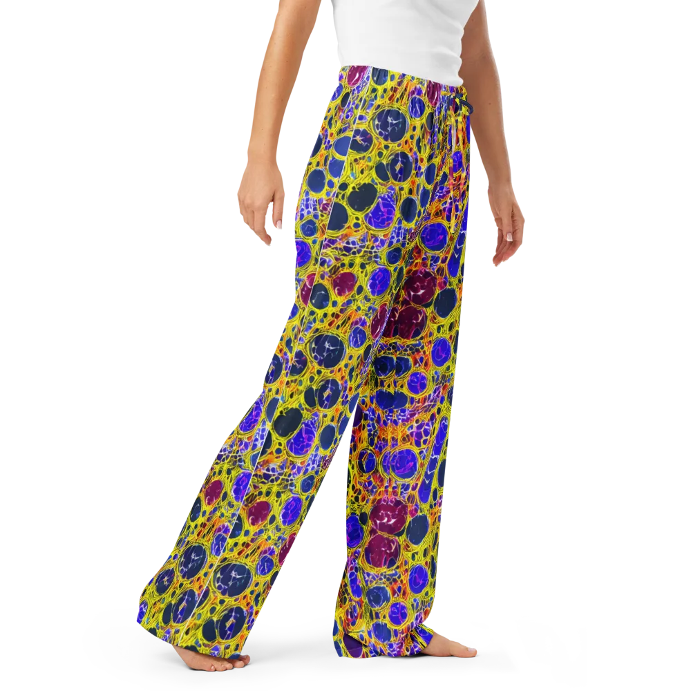 Electric Cellular on Women's Pajama Pants — Right Front