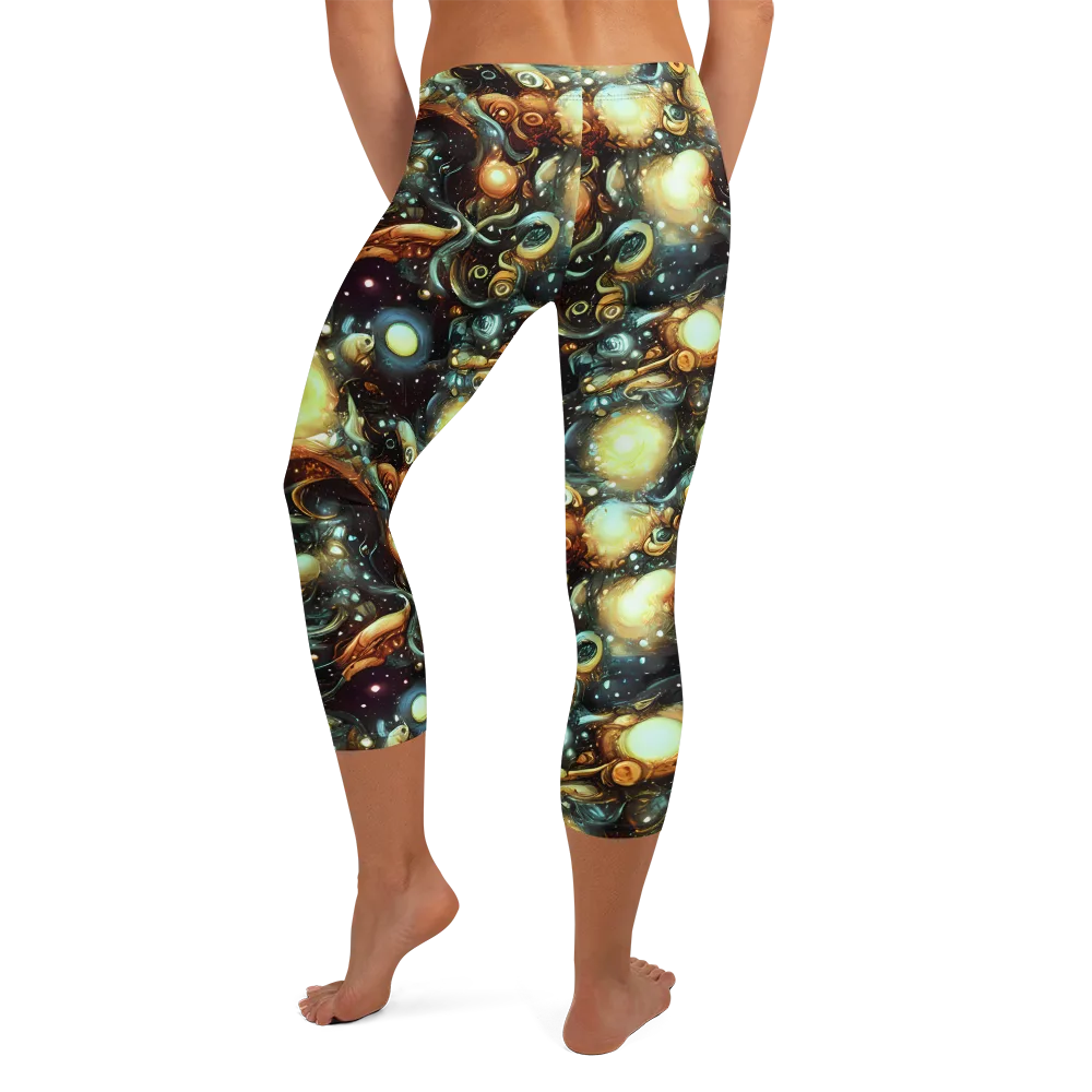 Cosmic Organica on Capri Leggings — Back