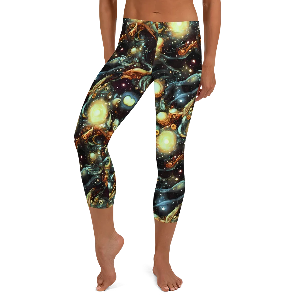 Cosmic Organica on Capri Leggings — Front