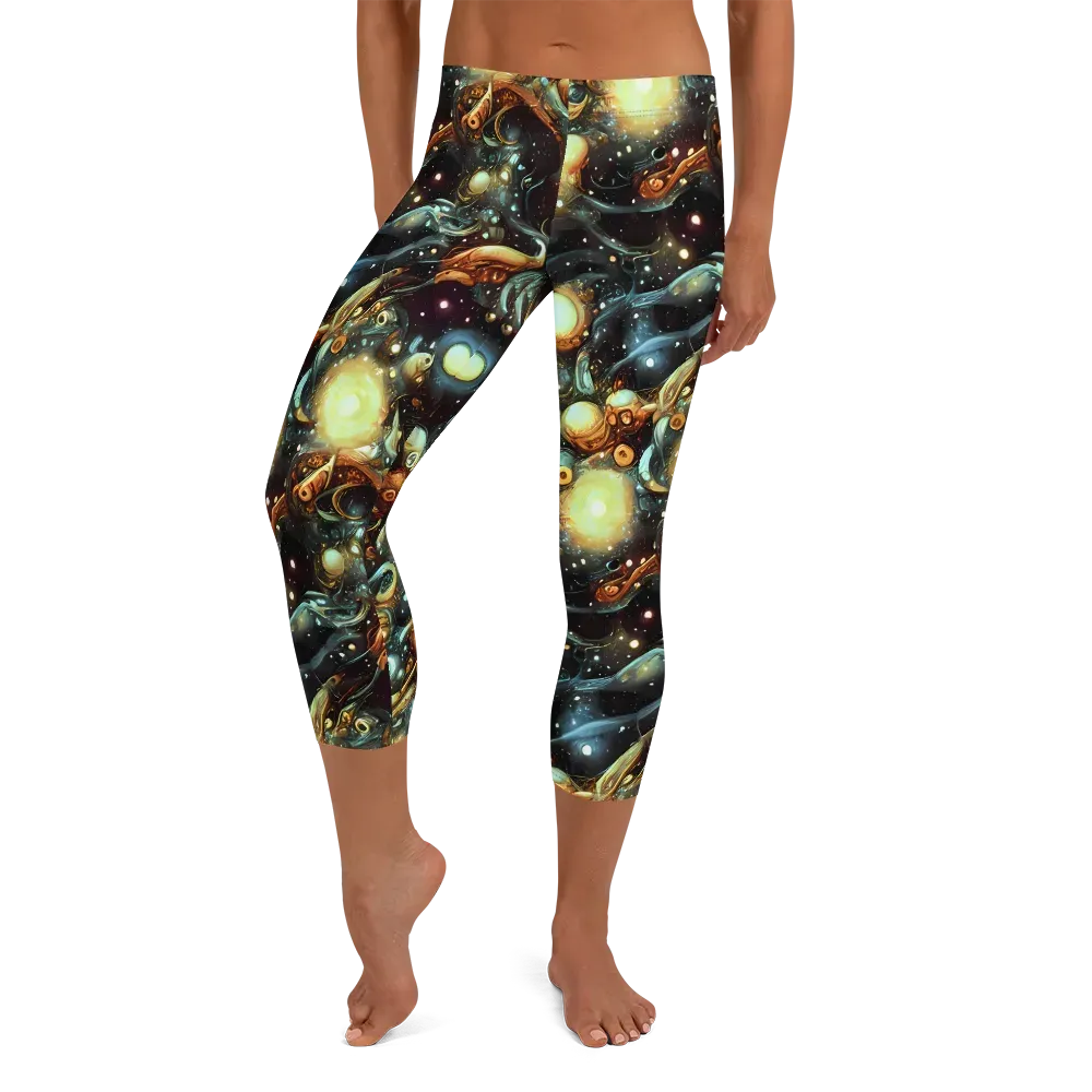Cosmic Organica on Capri Leggings — Front