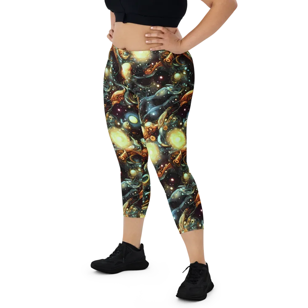 Cosmic Organica on Capri Leggings — Front