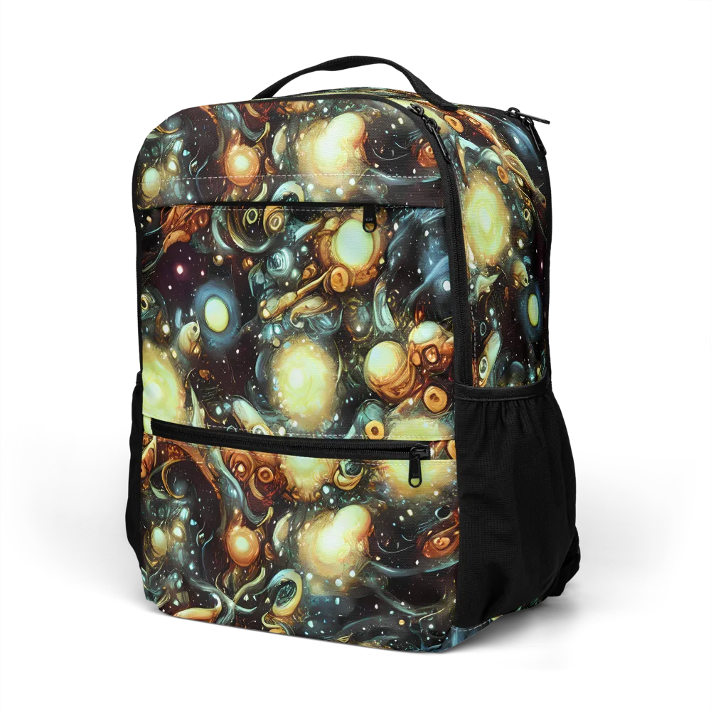 Cosmic Organica on Utility Backpack — Left Front