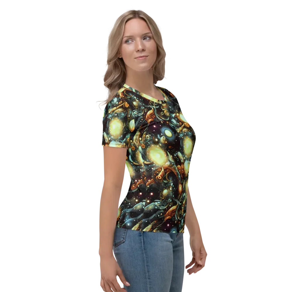 Cosmic Organica on Women's Crew Neck T-Shirt — Right