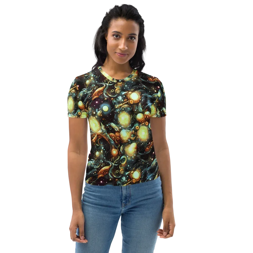 Cosmic Organica on Women's Crew Neck T-Shirt — Front