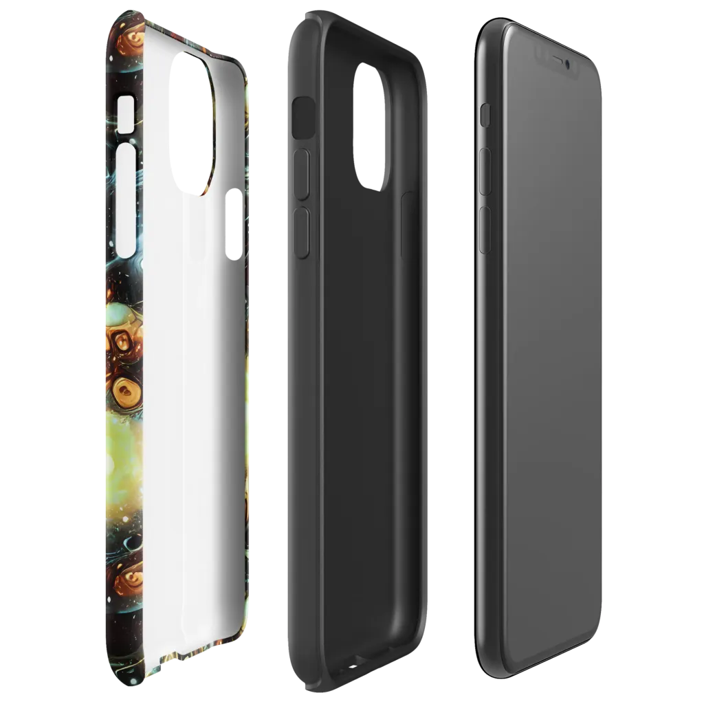 Cosmic Organica on Tough Case for iPhone® — Right