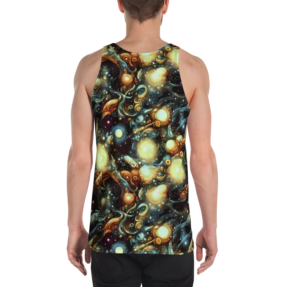 Cosmic Organica on Men's Tank Top — Back