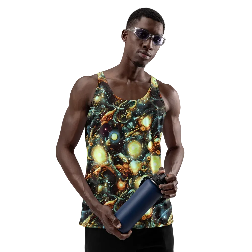 Cosmic Organica on Men's Tank Top — Front