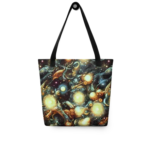 Cosmic Organica on a Tote Bag