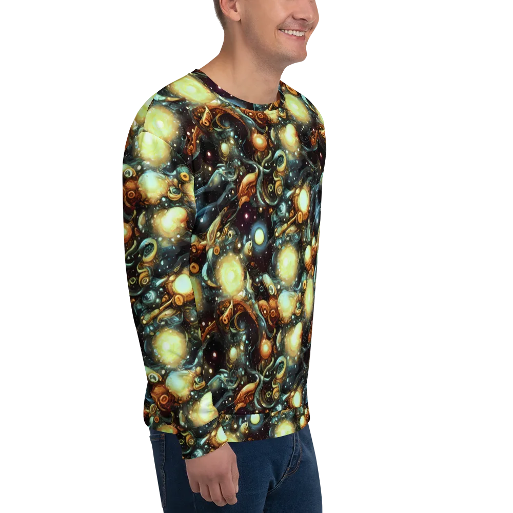 Cosmic Organica on Sweatshirt — Right Front