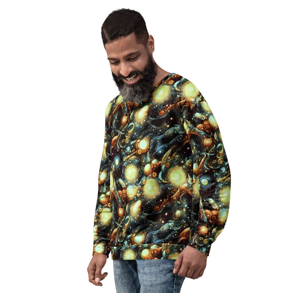 Cosmic Organica on Sweatshirt — Left Front