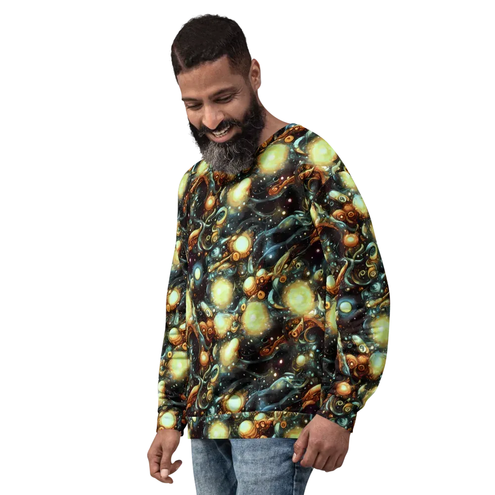 Cosmic Organica on Sweatshirt — Left Front