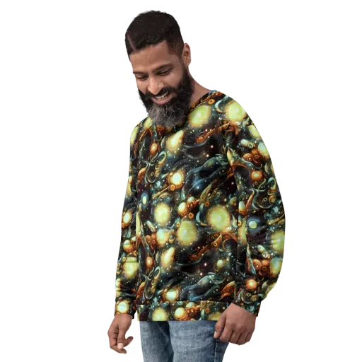 Cosmic Organica on a Sweatshirt