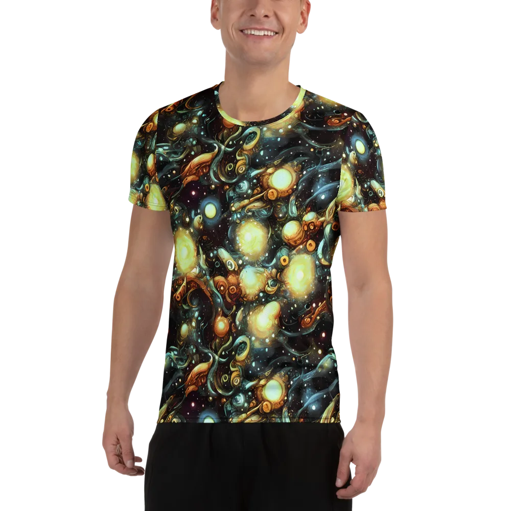 Cosmic Organica on Men's Athletic T-Shirt — Front