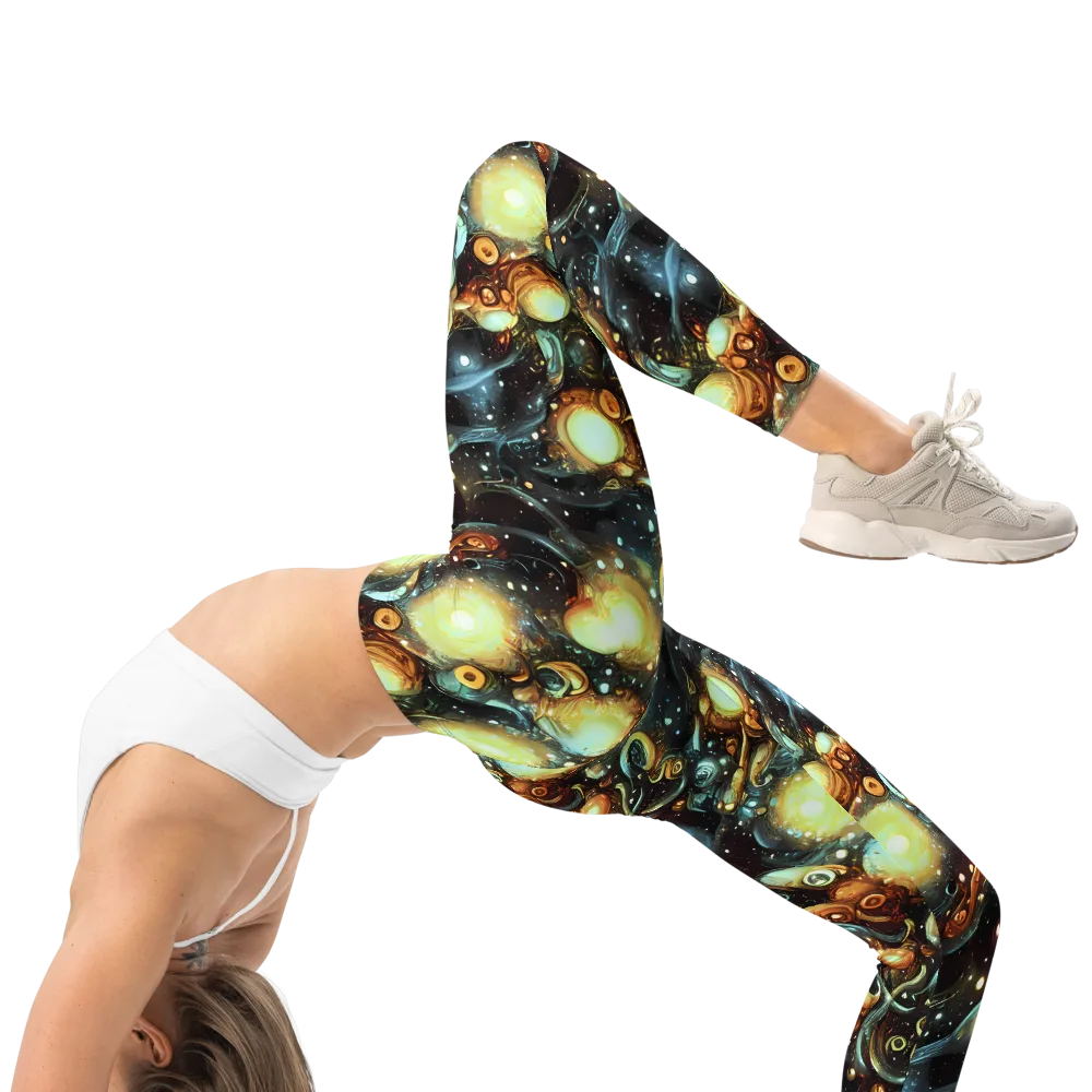 Cosmic Organica on Leggings — Right