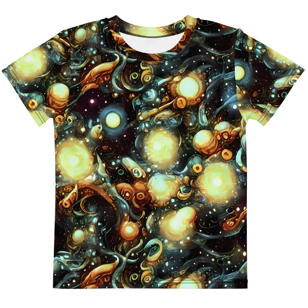 Cosmic Organica on Kids Crew Neck T-Shirt — Front