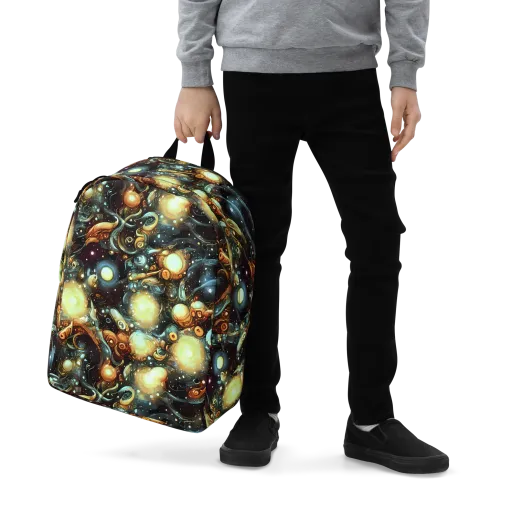 Cosmic Organica on a Minimalist Backpack