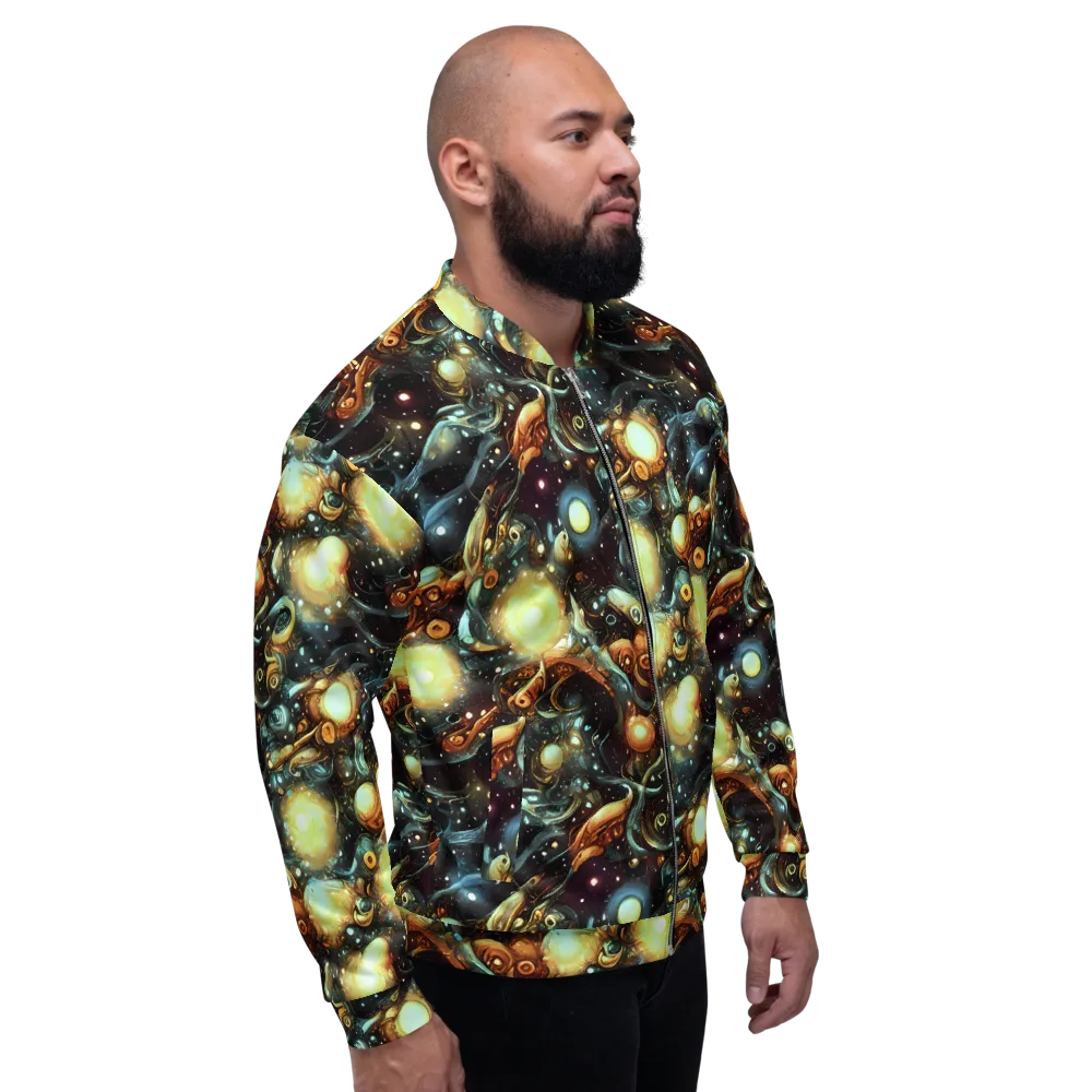 Cosmic Organica on Bomber Jacket — Right
