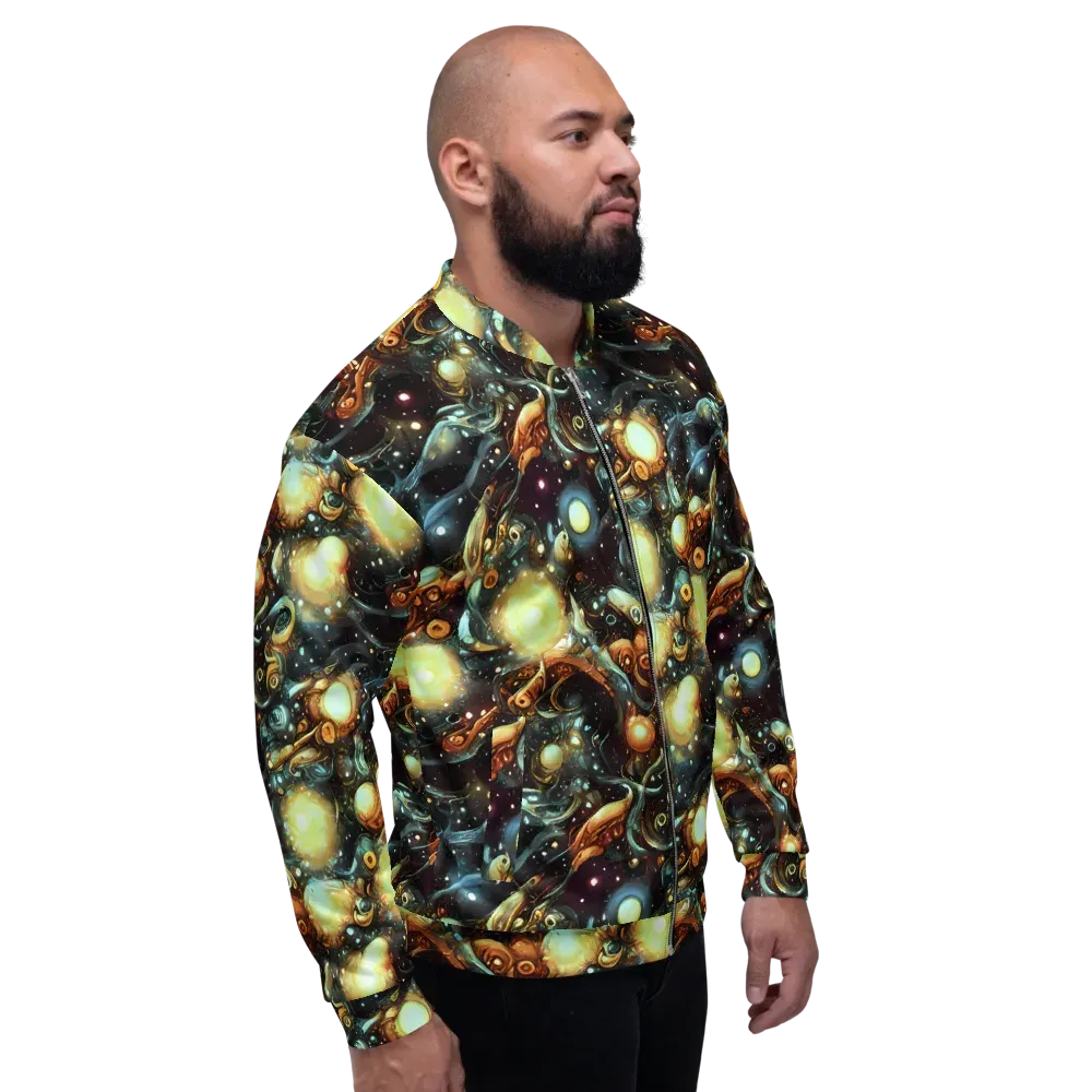 Cosmic Organica on Bomber Jacket — Right