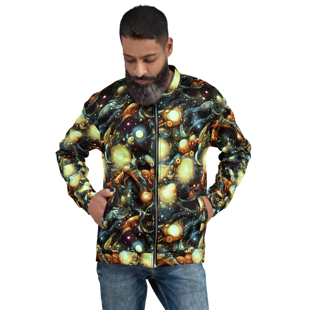 Cosmic Organica on Bomber Jacket — Front
