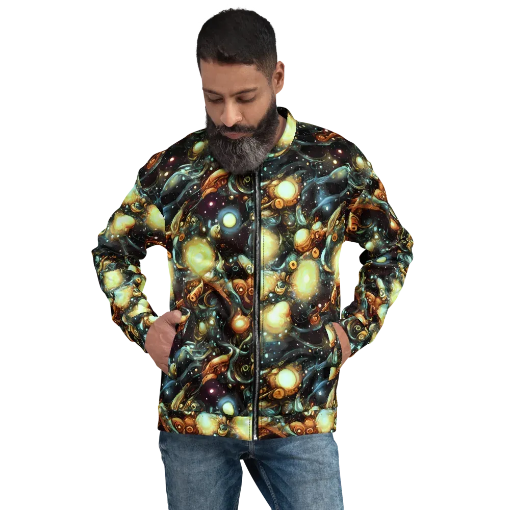 Cosmic Organica on Bomber Jacket — Front