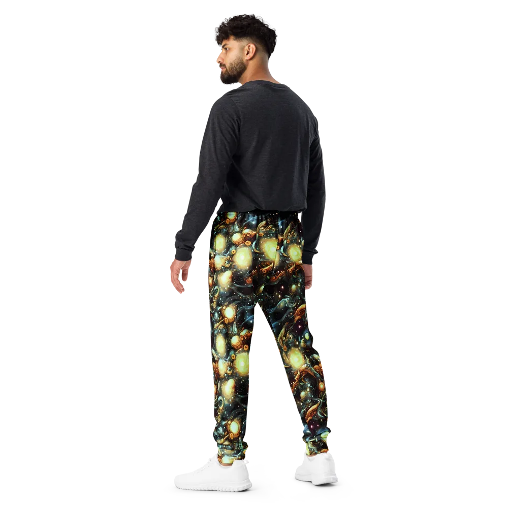 Cosmic Organica on Men's Joggers — Back