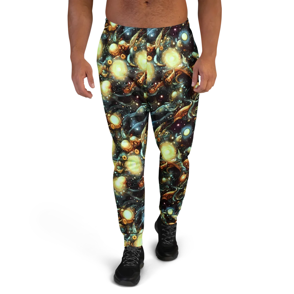 Cosmic Organica on Men's Joggers — Front