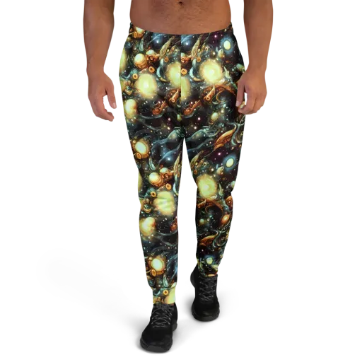 Cosmic Organica on a Men's Joggers