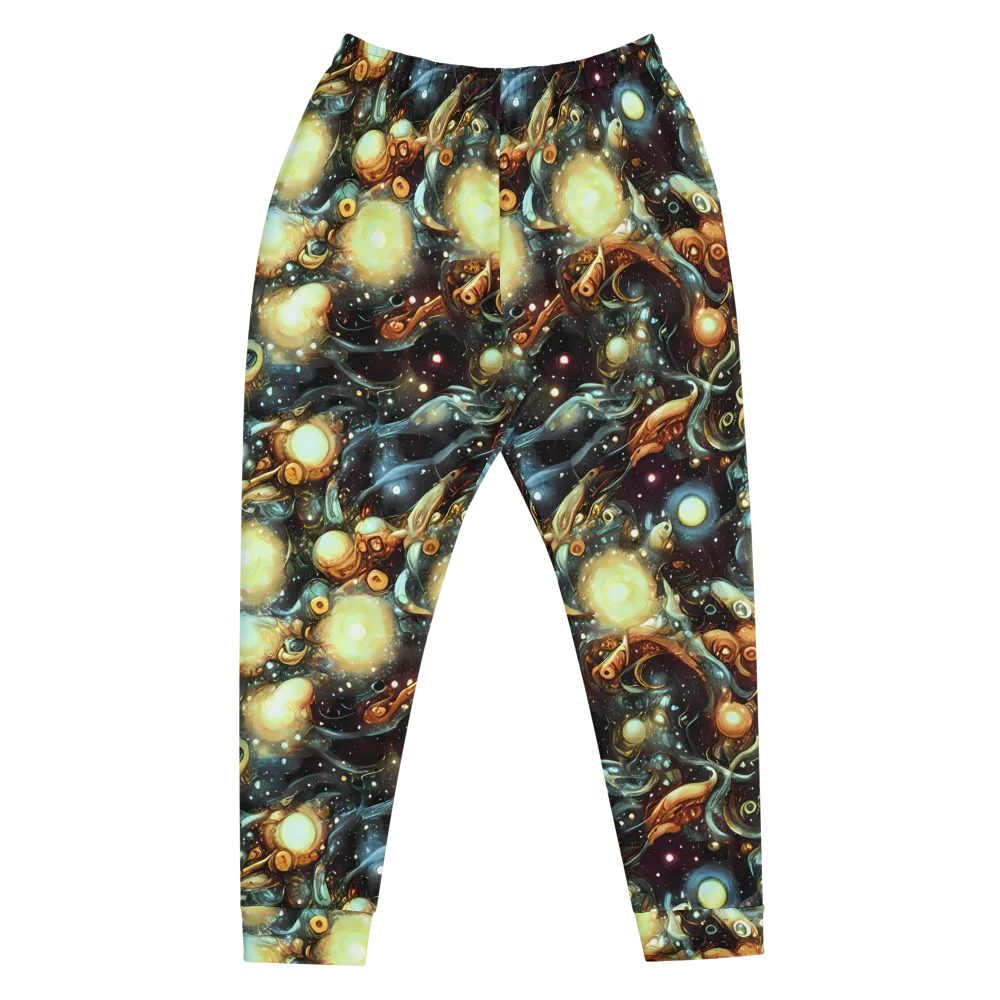 Cosmic Organica on Men's Joggers — Front