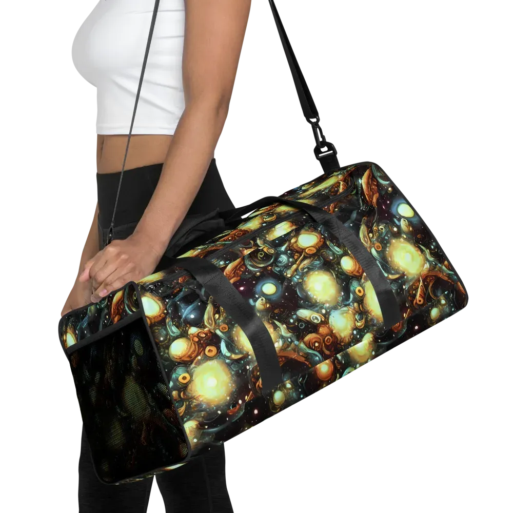 Cosmic Organica on Duffle Bag — Front