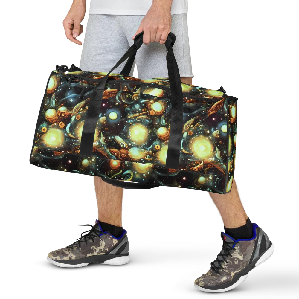 Cosmic Organica on Duffle Bag — Front