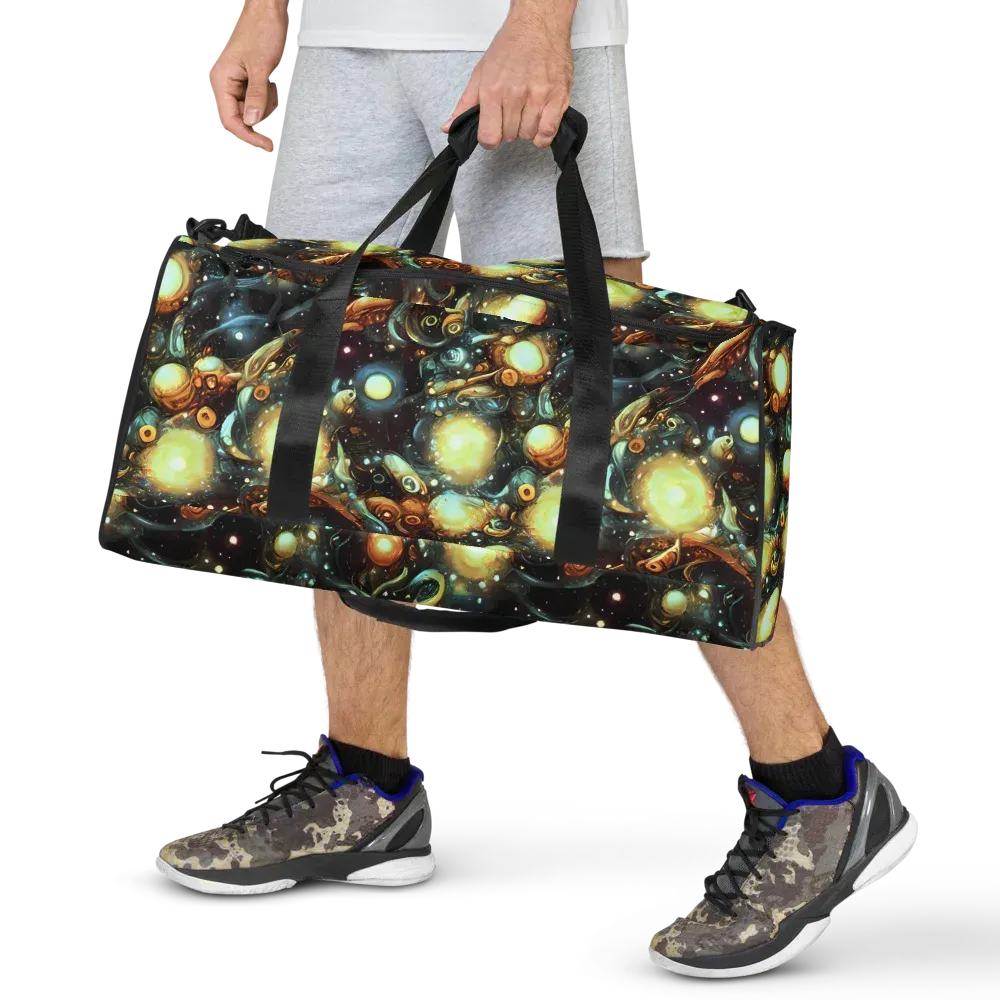 Cosmic Organica on Duffle Bag — Front