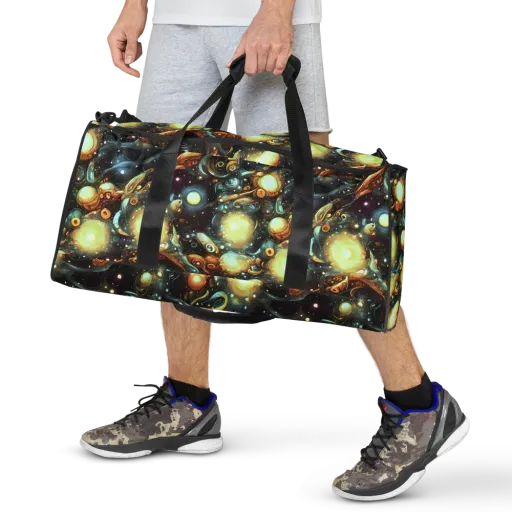 Cosmic Organica on a Duffle Bag