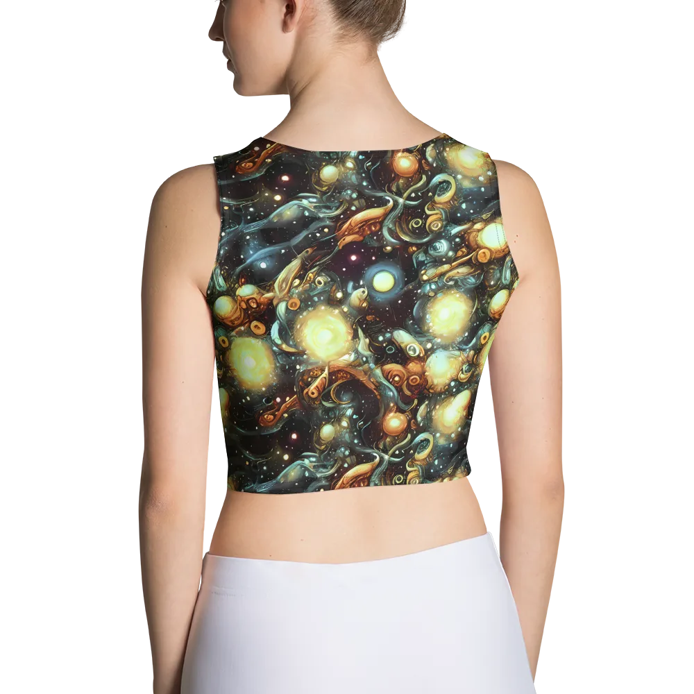 Cosmic Organica on Crop Top — Back
