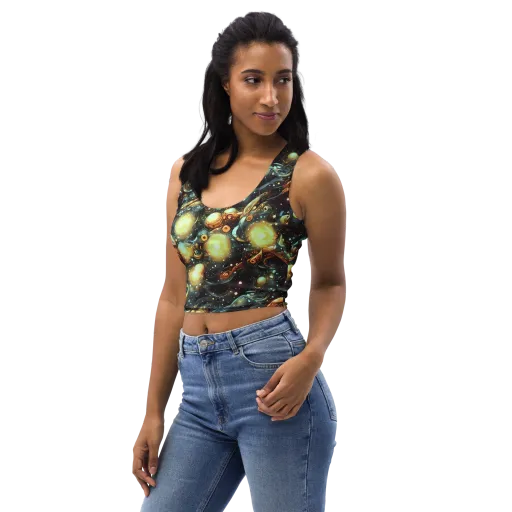 Cosmic Organica on a Crop Top