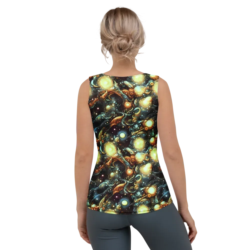 Cosmic Organica on Women's Tank Top — Back